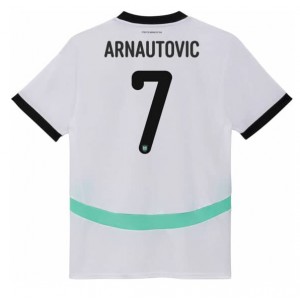 Fotbalové Dres Rakousko Marko Arnautovic #7 Dámské Venkovní Oblečení ME 2024 Krátký Rukáv